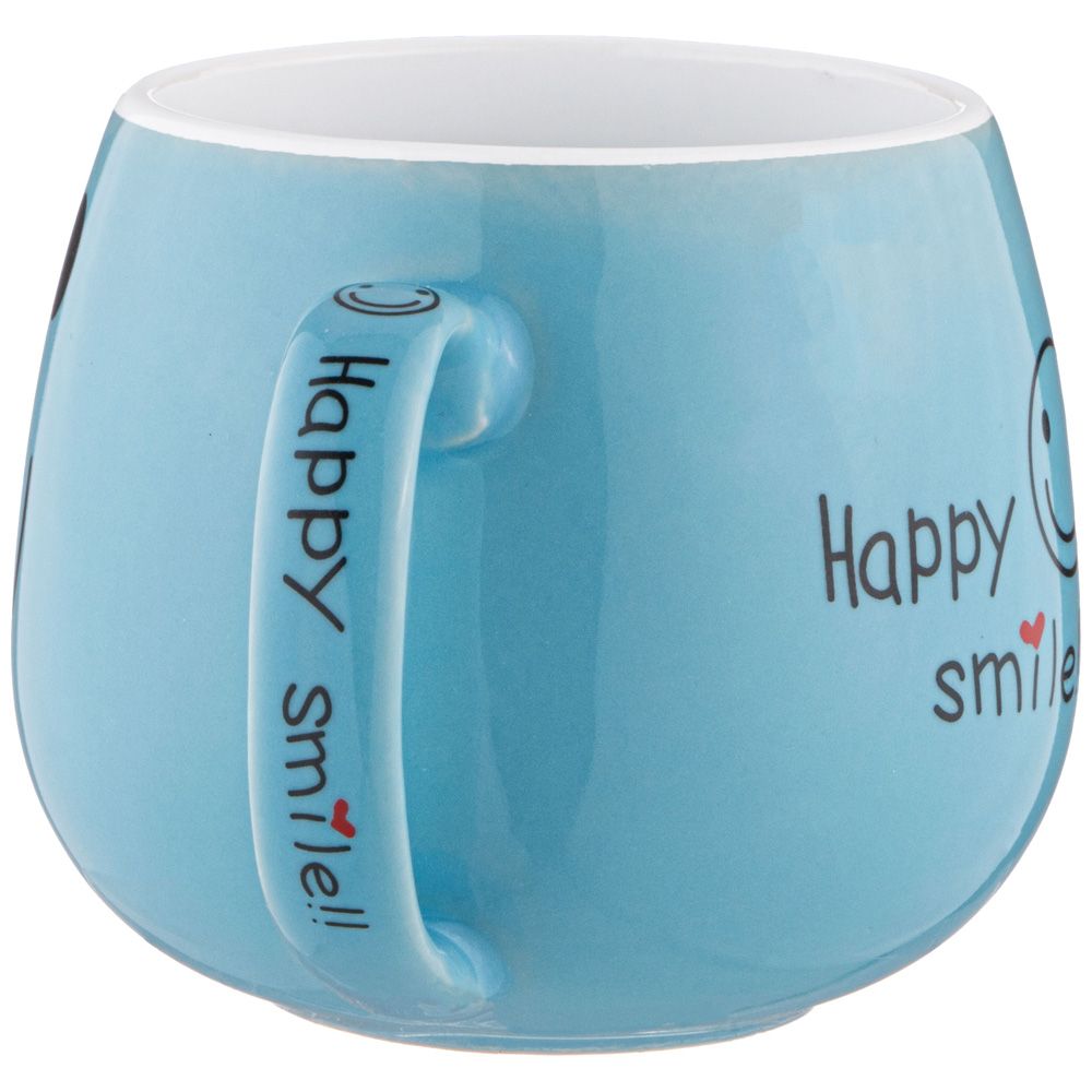 КРУЖКА КОЛЛЕКЦИЯ "ВЕСЕЛЫЙ СМАЙЛИК" 300 МЛ 9*8,2 СМ (КОР=48 ШТ.)