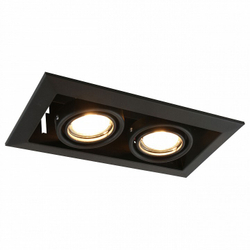Встраиваемый светильник Arte Lamp A5941PL-2BK
