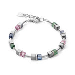Браслет Coeur de Lion Blue-Green-Lilac 5020/30-0754