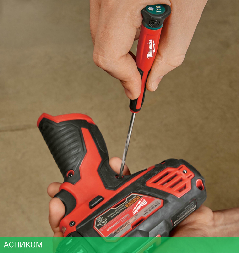 Набор отверток Milwaukee Torx (4932471870)