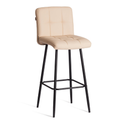 Барный стул  Medeo/Медео экокожа , бежевый, 45х56х113 см