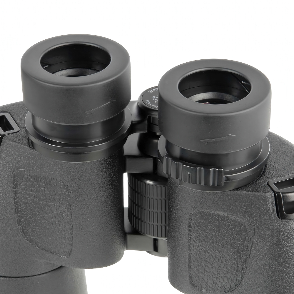 Бинокль Veber Omega БПЦс 7x50WP с сеткой - поворотно-выдвижные наглазники (Twist-Up)