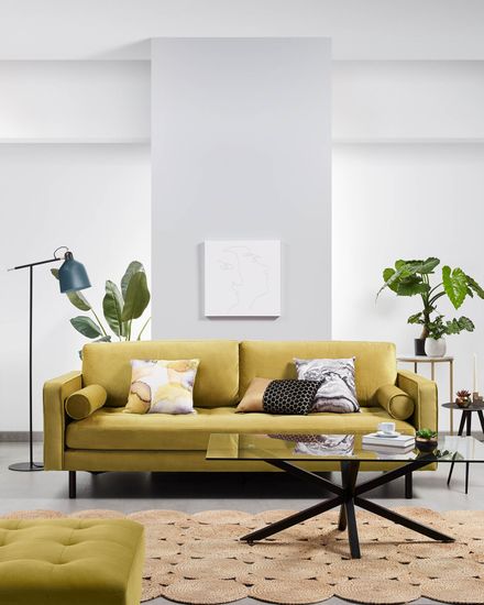 Стол журнальный Argon черный металл