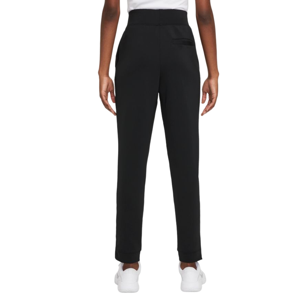 Женские теннисные брюки Nike Court Dri-Fit Heritage Knit Pant W - черный