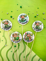 Леденец с фотопечатью на палочке (23 февраля)