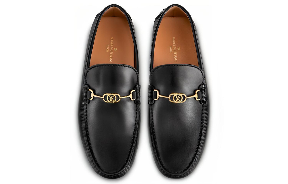 LOUIS VUITTON Porto Vecchio Loafers "Black"