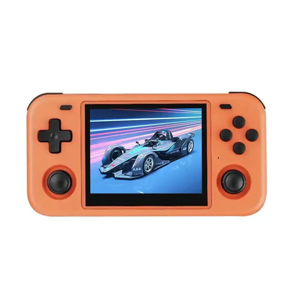 Портативная игровая консоль O30S с открытым исходным кодом в стиле ретро, blue, Single card 128GB