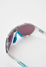 Спортивные очки 100% Westcraft+ / Jorge Martin SE Polished Clear / HiPER Blue Multilayer Mirror Lens