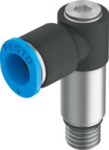 QSMLLV-M7-4-I Угловой фитинг с цанговым зажимом, удлиненный