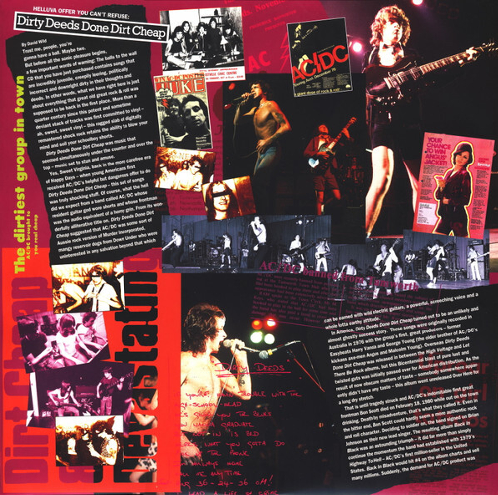 AC/DC / Dirty Deeds Done Dirt Cheap (LP)