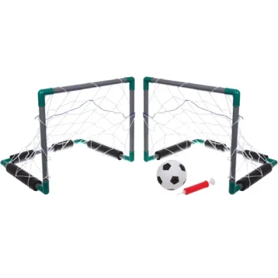 Набор игровой для бассейна ZG270-263: ворота 47*36,5*36,5 см 2 шт., мяч 14 см 2 шт., насос