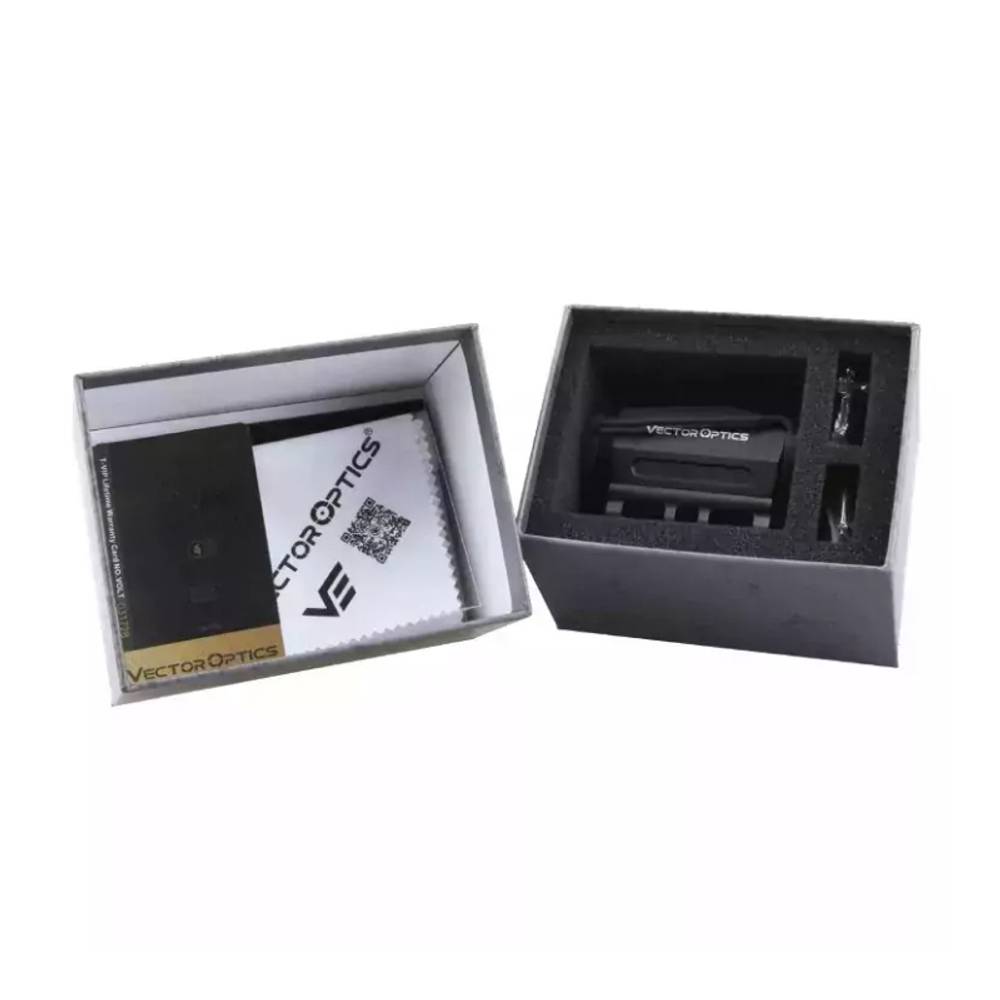 Коллиматорный прицел Vector Optics Scrapper (1x22 2MOA, закрытый, 2 МОА, точка красная, вивер, ip67) SCRD-45