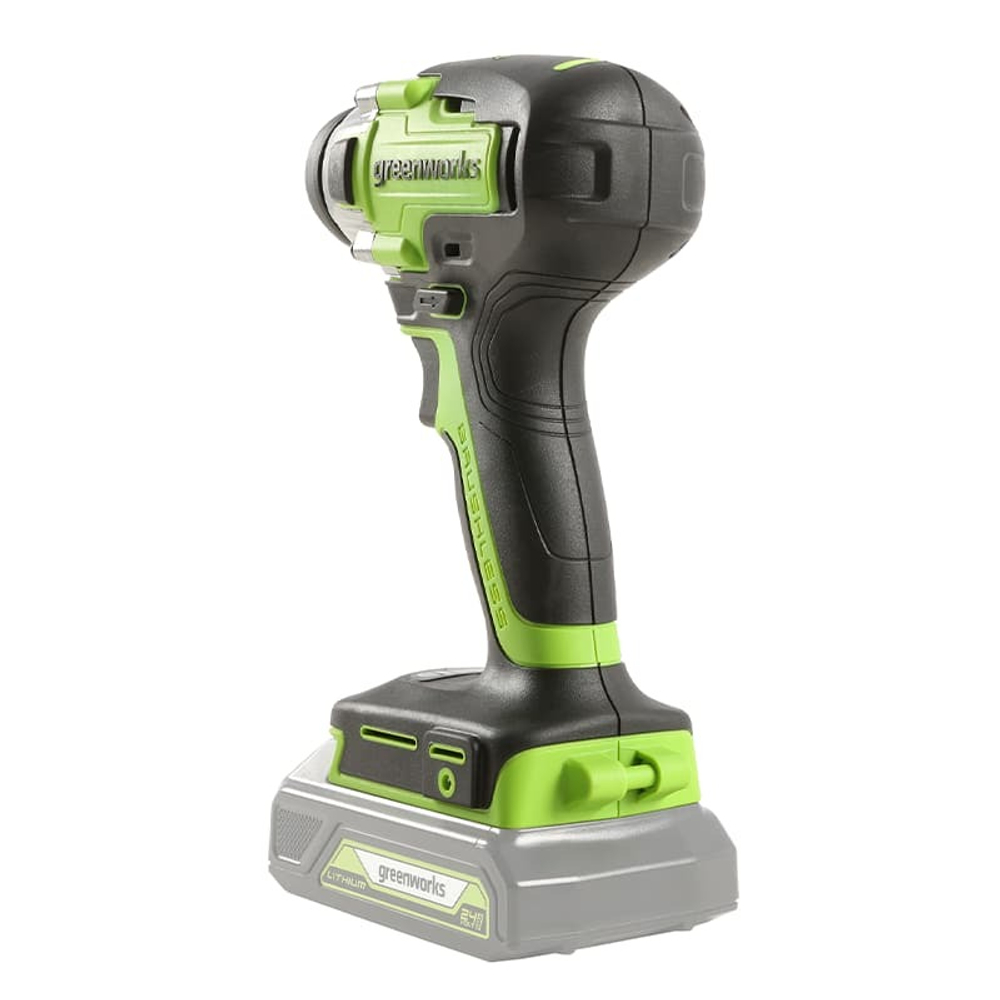 Винтоверт ударный аккумуляторный Greenworks Арт. 3802807, 24V, 300Нм, бесщеточный