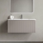 Тумба с раковиной Sancos Snob R 1.0 SNR1.090SM/CN7002 Doha Soft