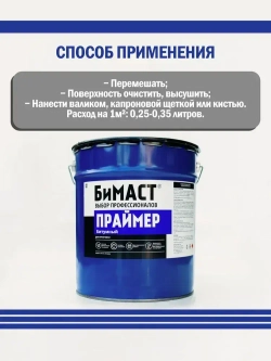 Праймер битумный БИМАСТ 18л