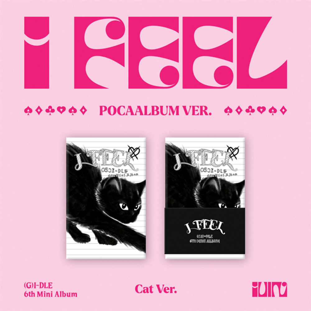 Альбом i-dle - [I feel] (PocaAlbum Ver.) Cat Ver.