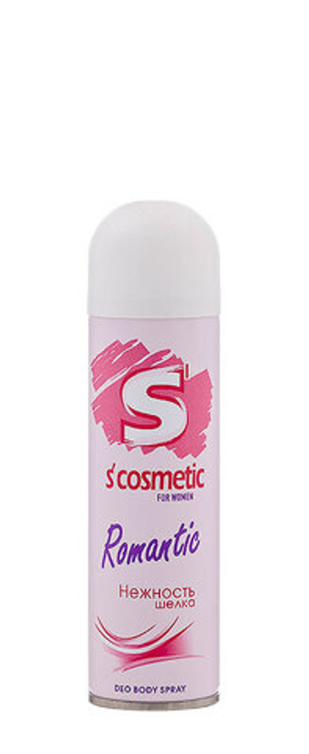 Дезодорант-антиперспирант для тела 145 мл S' Cosmetic for women Romantic Нежность шёлка