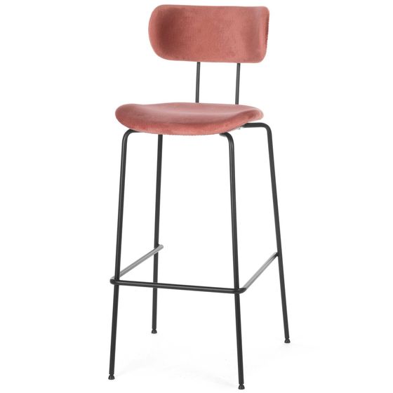 Барный стул Pedigree розовый