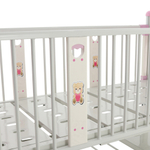 Медицинская механическая функциональная детская кровать Тип 4 Вариант 4.1 DM-2218S-01 в комплекте с ППУ матрасом