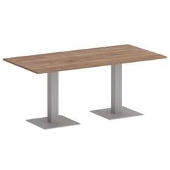 First Стол прямоугольный KSPRG-4 Дуб Табак/Металл Серый 1800*900*750