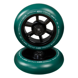 Колеса North Signal V2 (110мм, черный/зеленый)