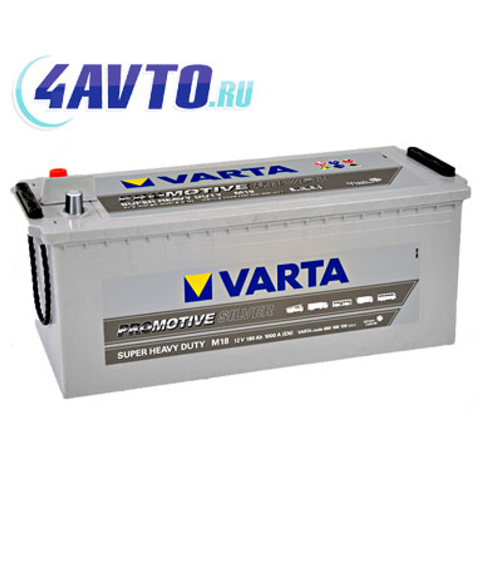 Аккумулятор 6СТ-180 А.ч., о.п., R+, VARTA PROMOTIVE SD (680 108)