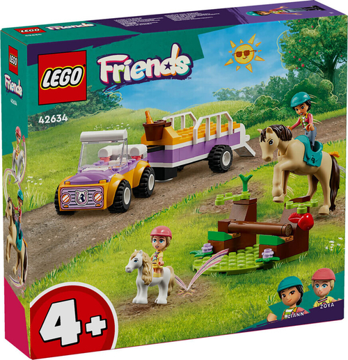 Конструктор LEGO Friends 42634 Трейлер для лошадей и пони