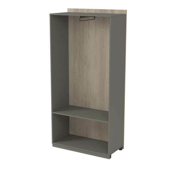 15ШО-С.189 Модуль шкафа для одежды, СРЕДНИЙ (868*460*1828)