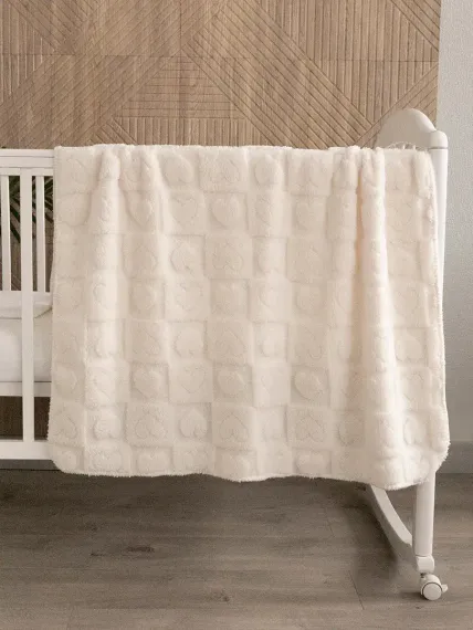 Плед для новорожденых Baby Nice Velsoft 75х100