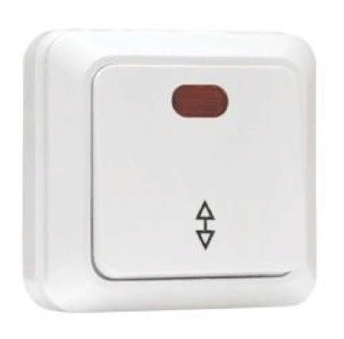 Выключатель 1-кл ОП ОЛИМП с индикатором