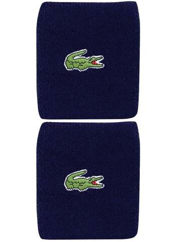 Теннисные напульсники Lacoste SPORT Stretch Cotton Jersey Wristband - navy