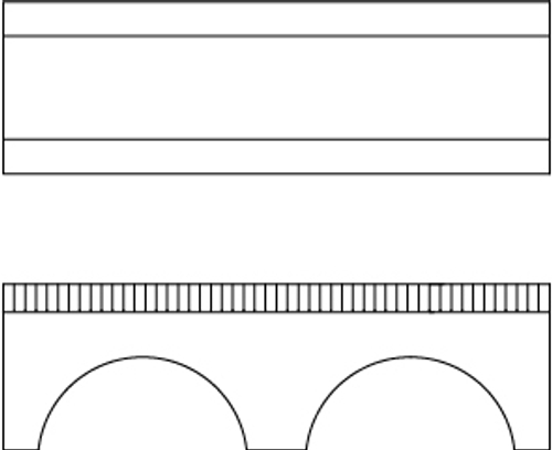Небольшой каменный мост, (H0)