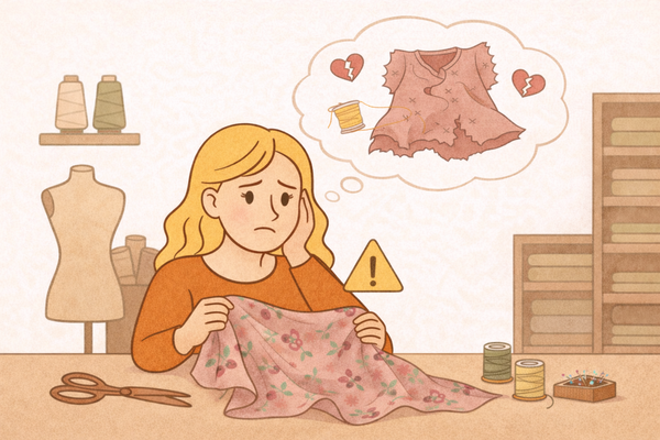 Страх испортить ткань при шитье: причины, ошибки и способы начать без паники