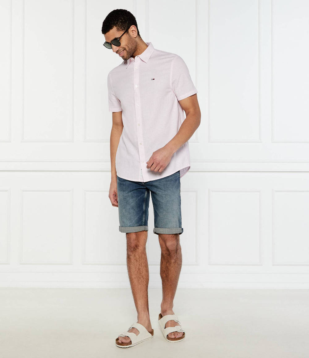 Рубашка Tommy Jeans - розовый(DM0DM20894)