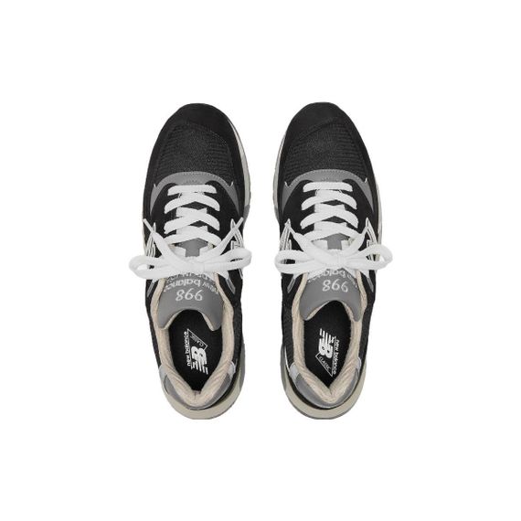 New Balance NB 998 Бежевые кроссовки Низкие Черно-серые Мужские