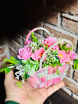 "Маджестик" букет в корзинке