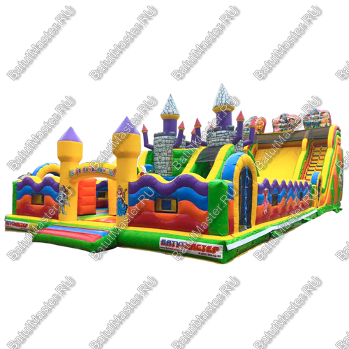 Надувной комплекс "Средневековье" 20*8*8 м