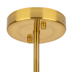 729011 Люстра SFERICO 1х40W E27 ЛАТУНЬ/ПРОЗРАЧНЫЙ