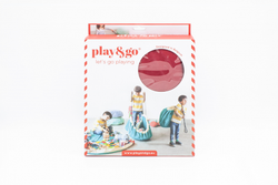 2 в 1: мешок для хранения игрушек и игровой коврик Play&Go Красный