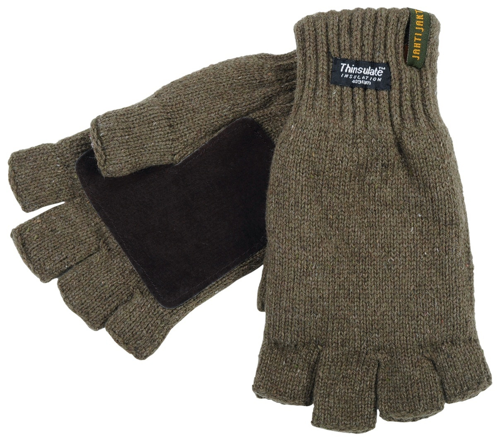 Перчатки JahtiJakt Half finger Green