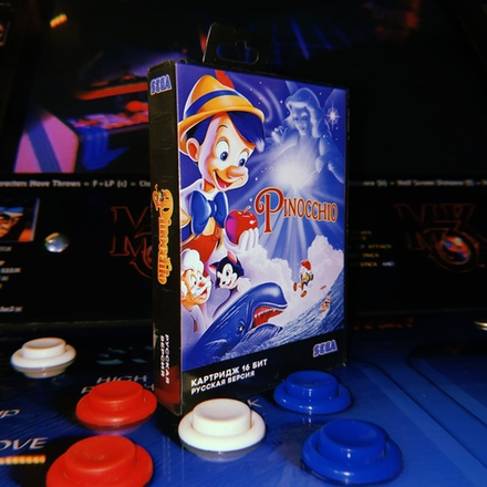 Картридж Pinocchio (SEGA, русская версия)