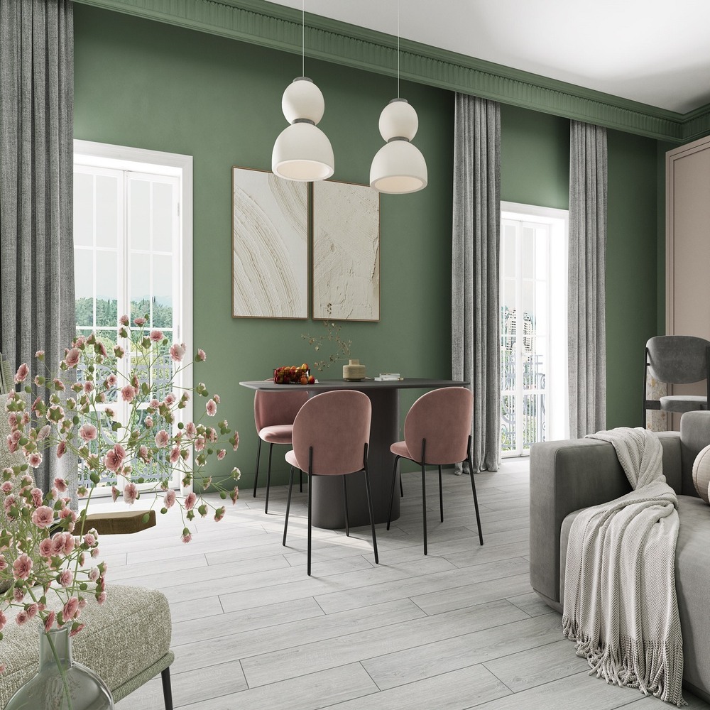 Ламинат EverSense Дуб Виктория серый EL1053