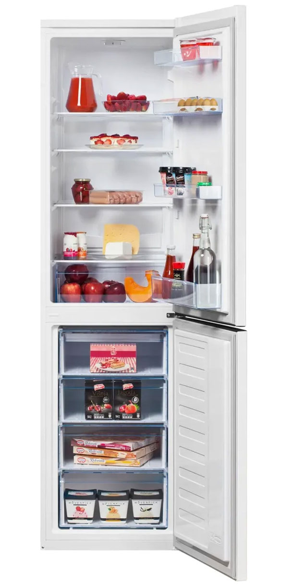 Двухкамерный холодильник Beko B1RCSK332W белый