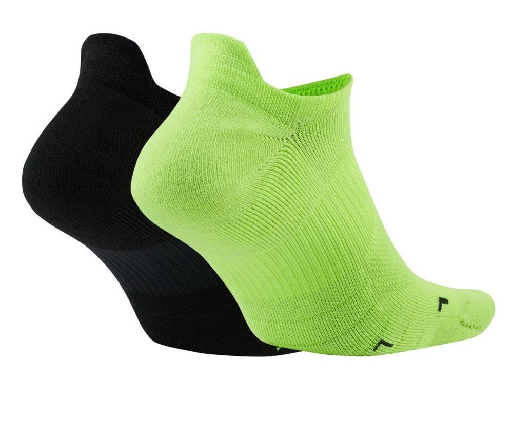 Теннисные носки Nike Multiplier No Show 2P - Multikolor