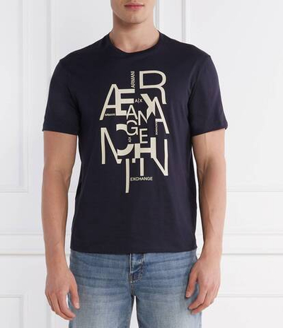Футболка Armani Exchange - темно-синий(3DZTAA ZJA5Z)