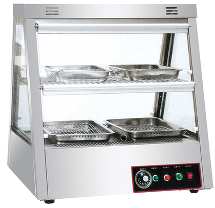 Витрина тепловая настольная Rosso HW-2х2