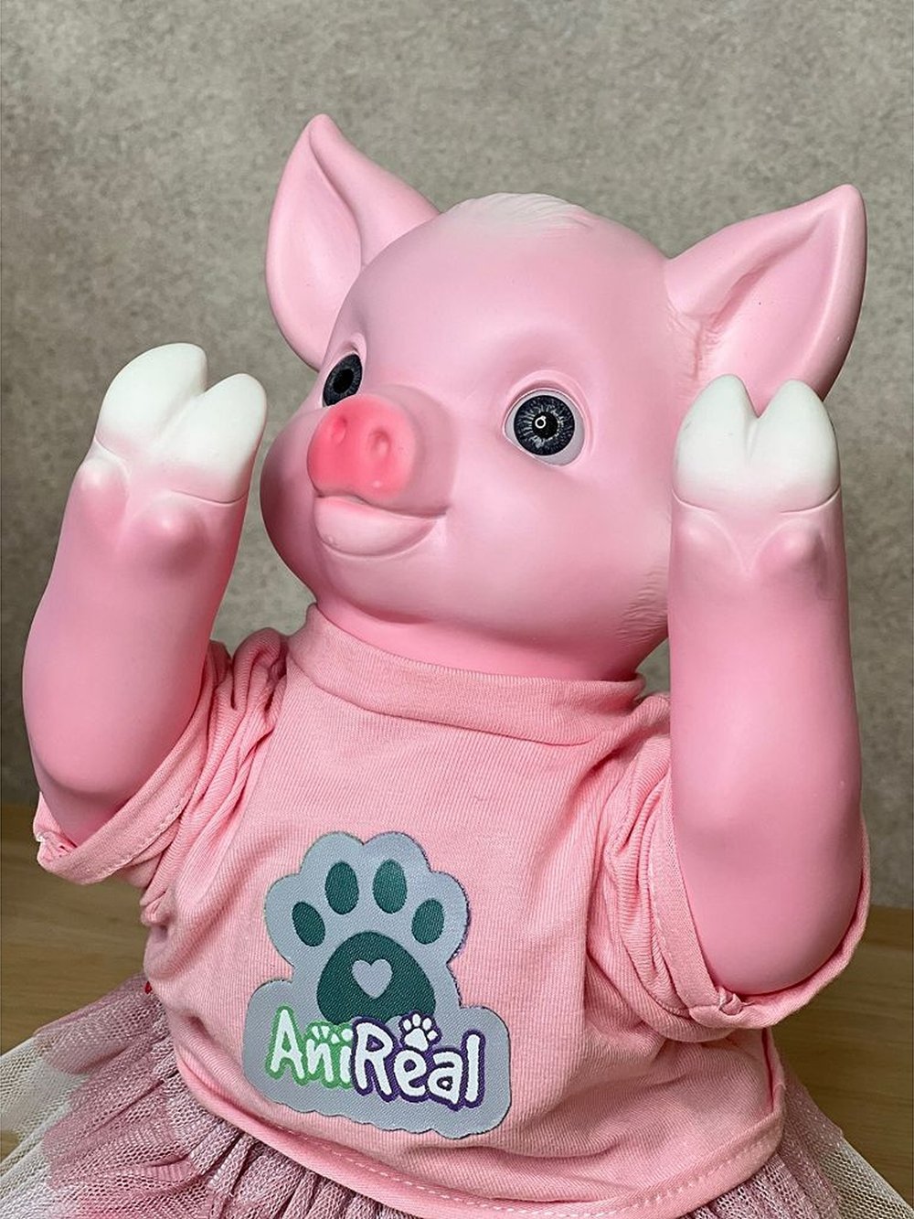 Игрушка мягконабивная 35см AniReal Хрюшка (60104)