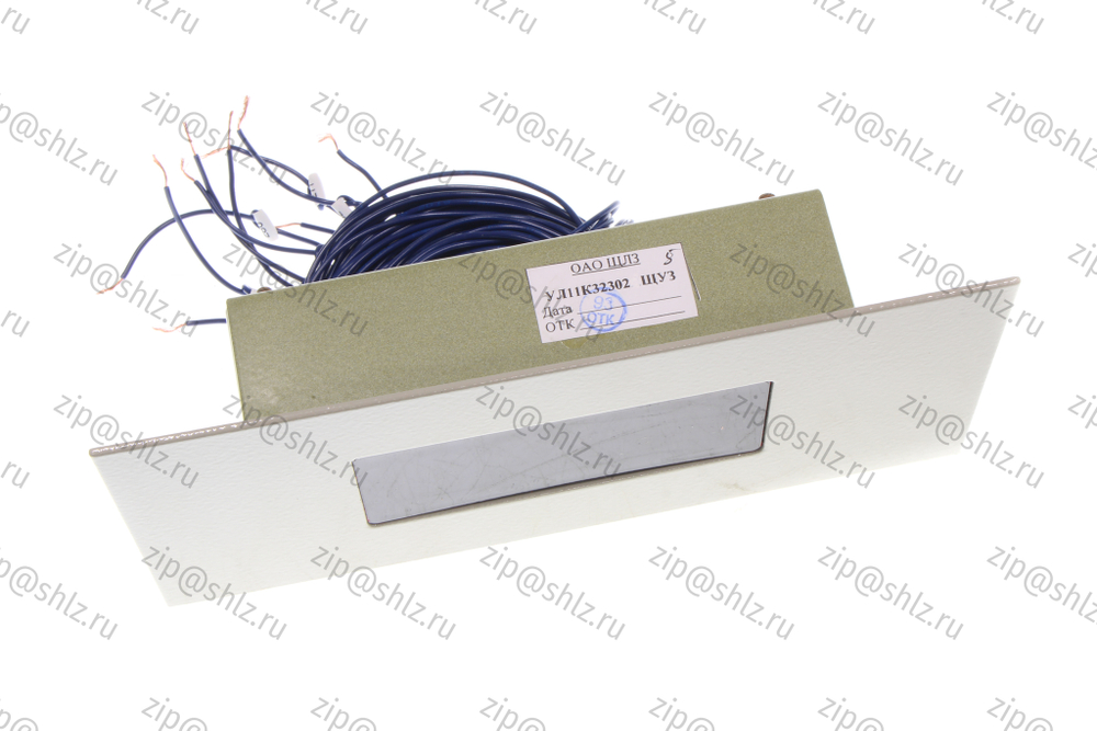 Указатель лифтовый в сборе, красная индикация, крашеный RAL7032, УЛ11К32302ЩУ3, 0502.12.00.800