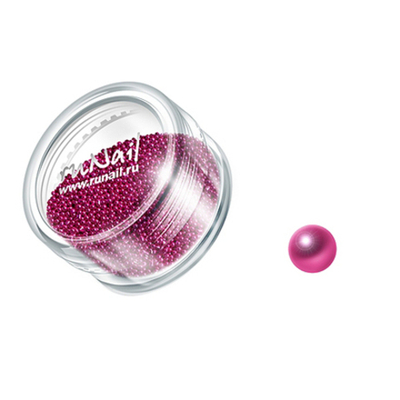 Бульонки RuNail Арт.0317 малиновые