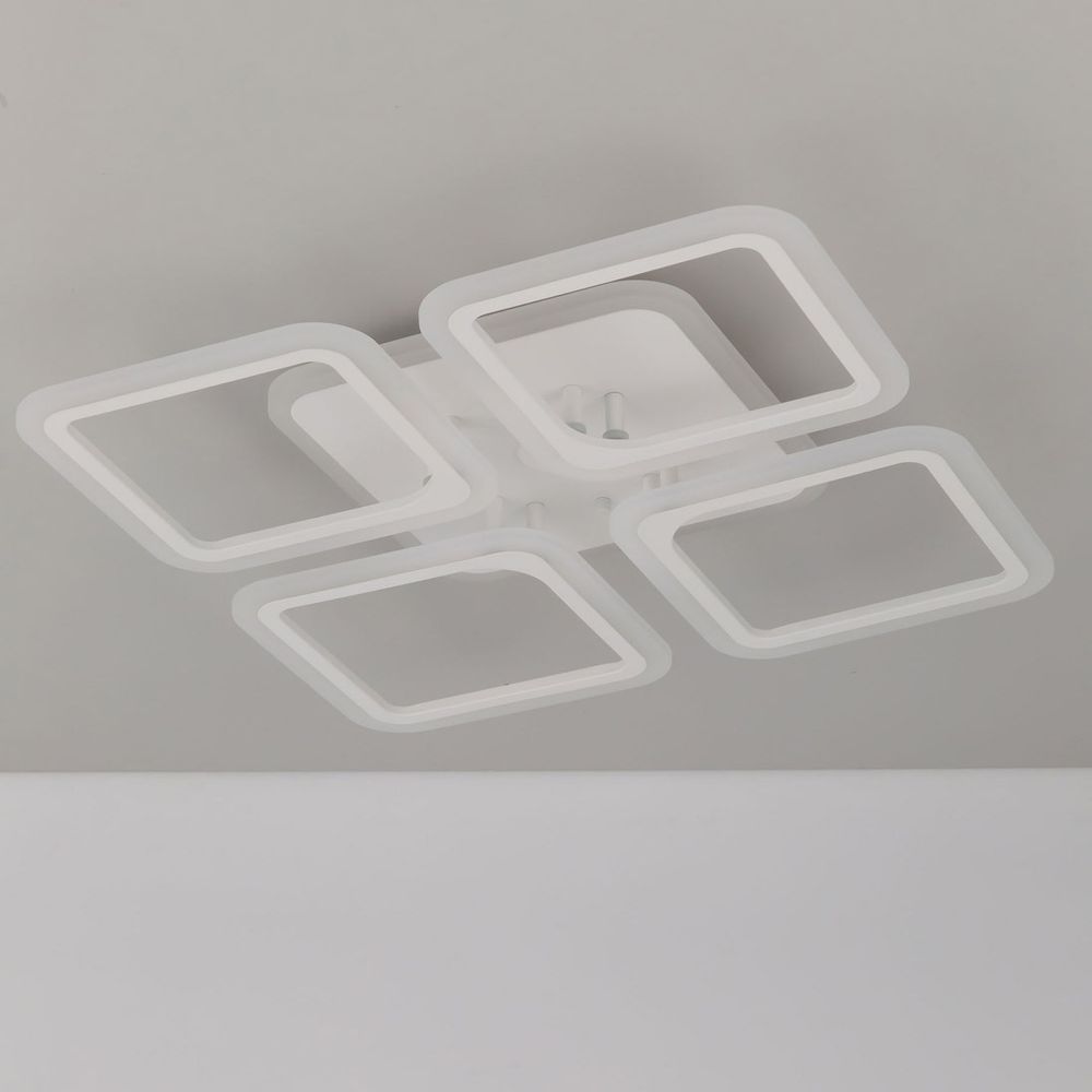 Citilux Марсель Смарт CL232A140E RGB Умная люстра Белая